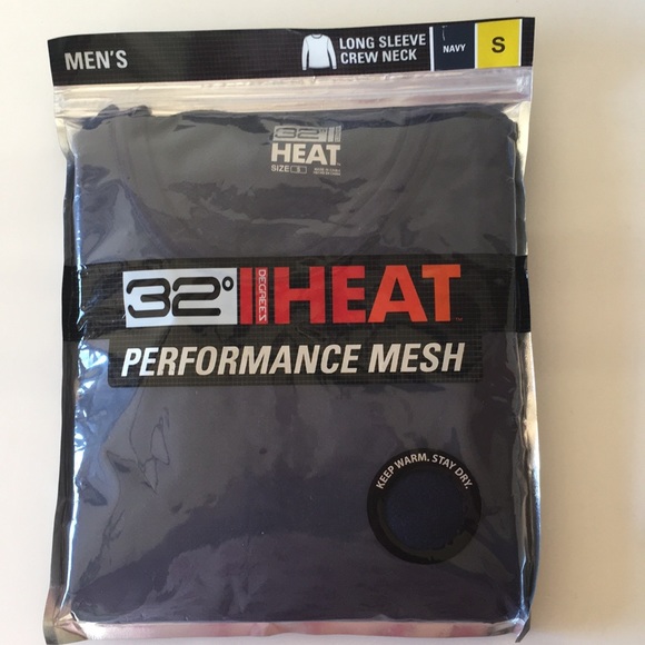 32 Degrees Other - 32 Degrees Men’s Base layer Crew Neck T- Shirt - S